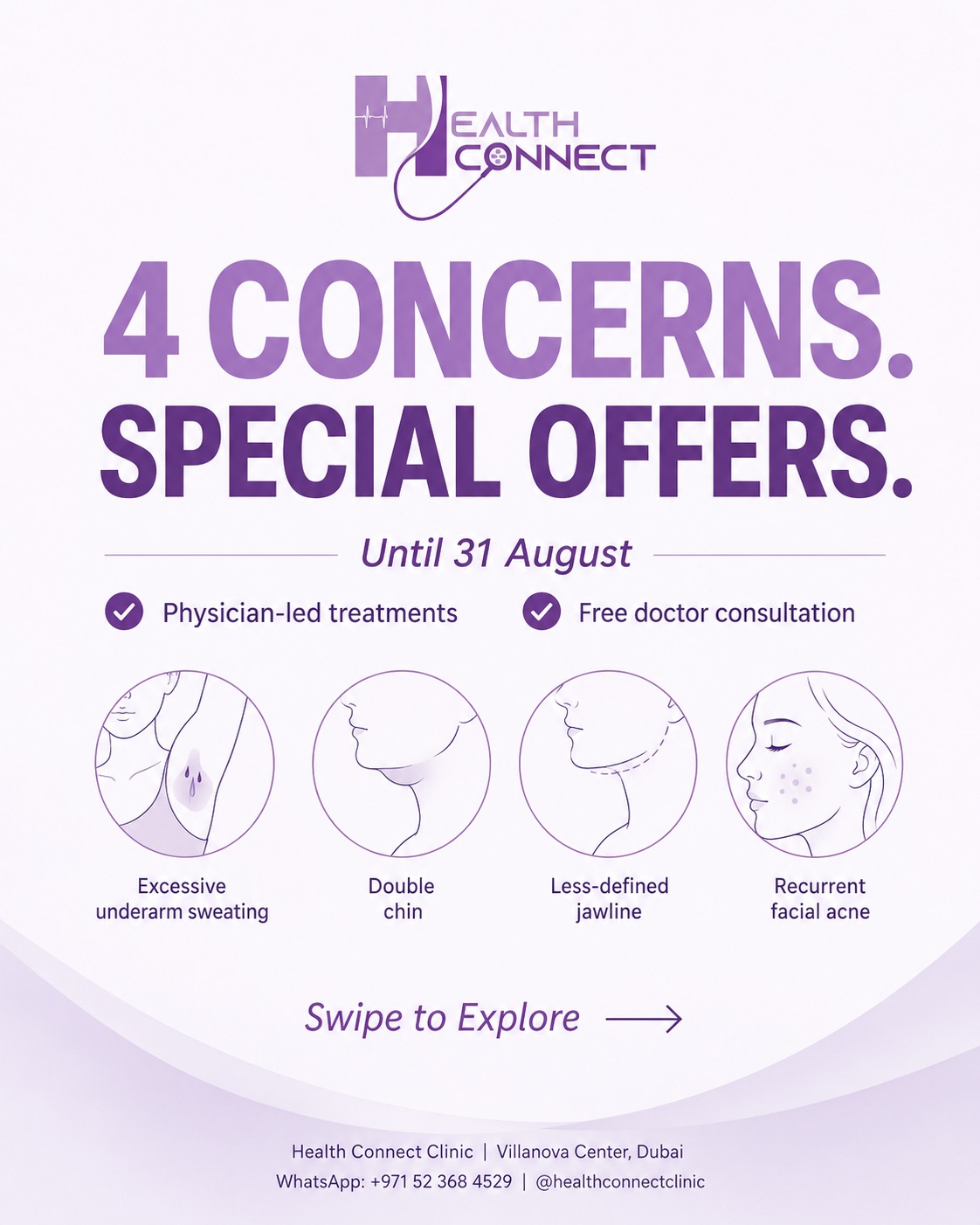 Dermatology Aesthetic Care Offer 1